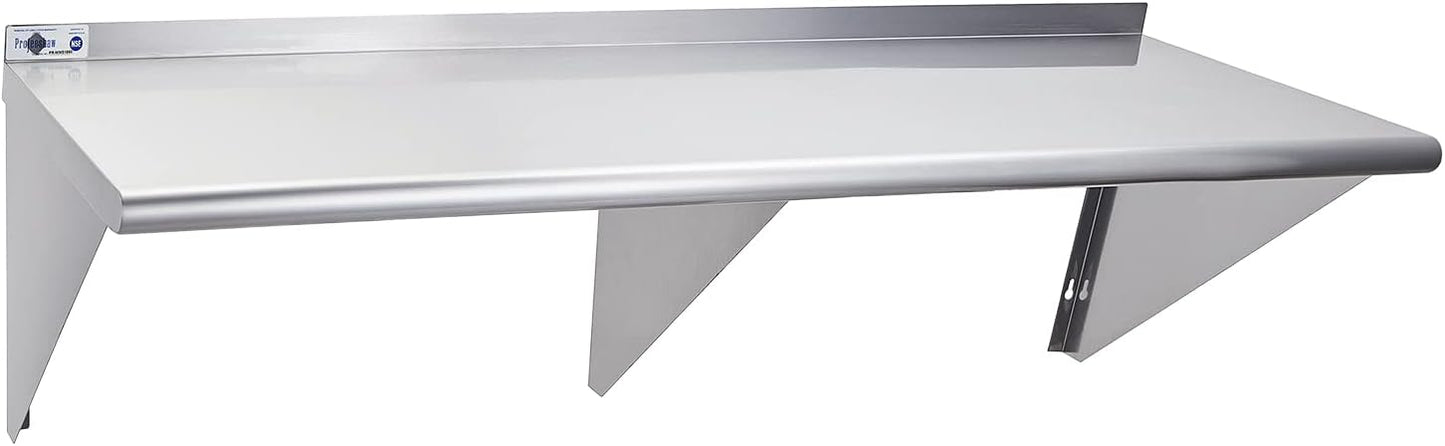 Profeeshaw NSF Stainless Steel Shelf 18 x 60 for Kitchens