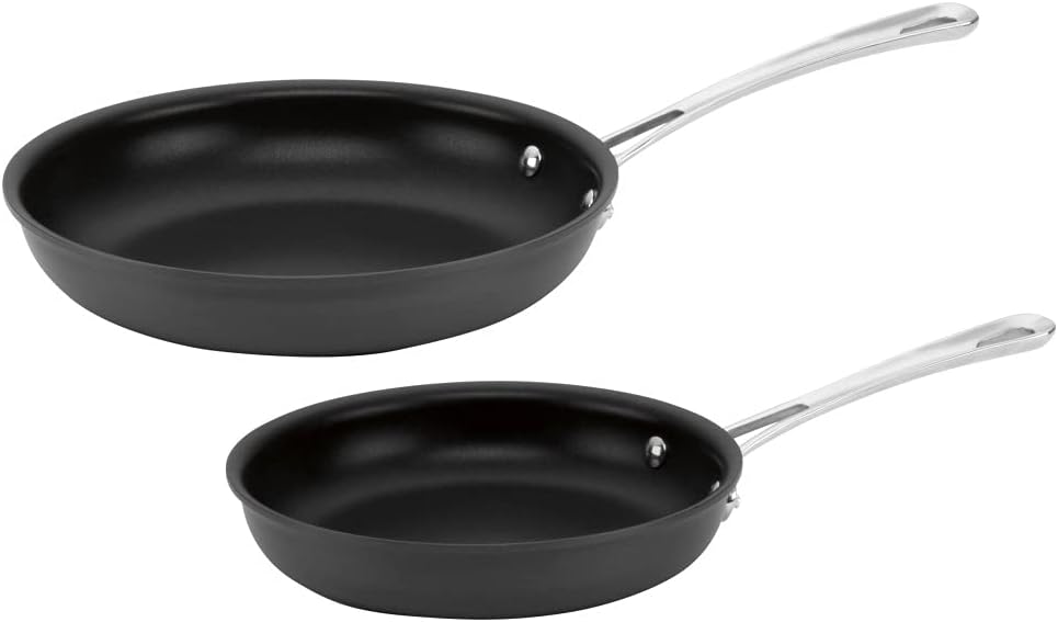 Cuisinart Skillet Set - 9in & 11in Nonstick Cookware Duo