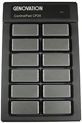 Genovation Controlpad CP24 Bumpbar USB HID with 12 Keys