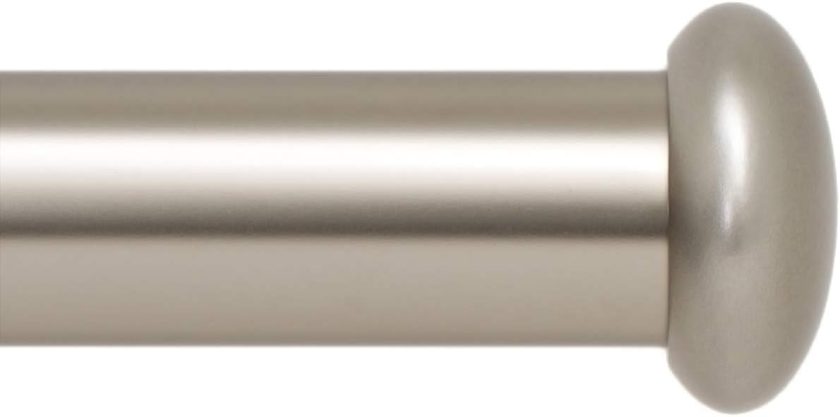 Ivilon Heavy-Duty Curtain Rod - Easy Install, 48-86 Inch