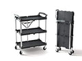 Olympia Tools Pack-N-Roll Folding Collapsible Service Cart - Portable