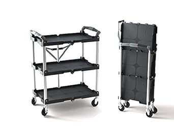 Olympia Tools Pack-N-Roll Folding Cart for Easy Transport