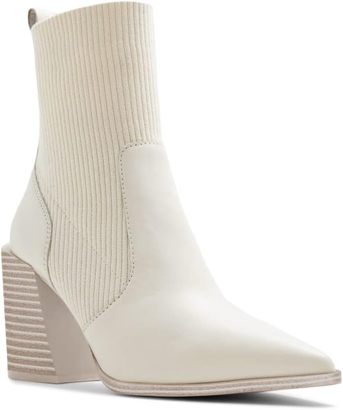 Womens Chunky Stacked Heel Ankle Boots for Stylish Comfort
