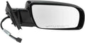 TRQ Right Mirror Passenger Side for 99-00 Cadillac & 92-00 Chevy