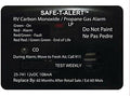 25-741-BL T-Alertt Carbon Leak Detector for Home Safety