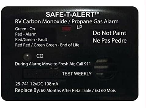 25-741-BL T-Alertt Carbon Leak Detector for Home Safety
