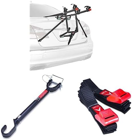 Allen Bike Rack Kit with Adaptor Bar and Cargo Strap for Bicycles