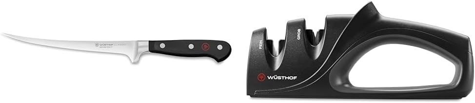 WUSTHOF Classic 7in Fillet Knife and Hand-Held Sharpener Review