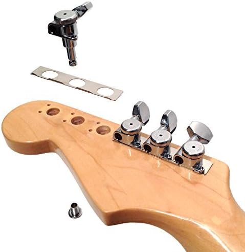 Secure Tuning: Hipshot Grip-Lock Vintage Tuners in Chrome