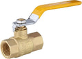 EFIELD 3/4-in 600 WOG Full Port Brass Ball Valve - Heavy Duty