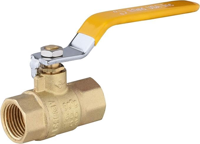 EFIELD 3/4-Inch Heavy Duty Brass Ball Valve Pack of 50