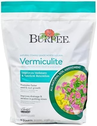 Burpee Vermiculite 8 Quart Organic Soil Amendment for Seed Starting