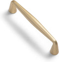 Goo-Ki Brushed Brass Cabinet Handles 3.78ft Hole Center - Affordable