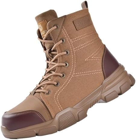 Indestructible Steel Toe Boots for Men Women Comfortable Work