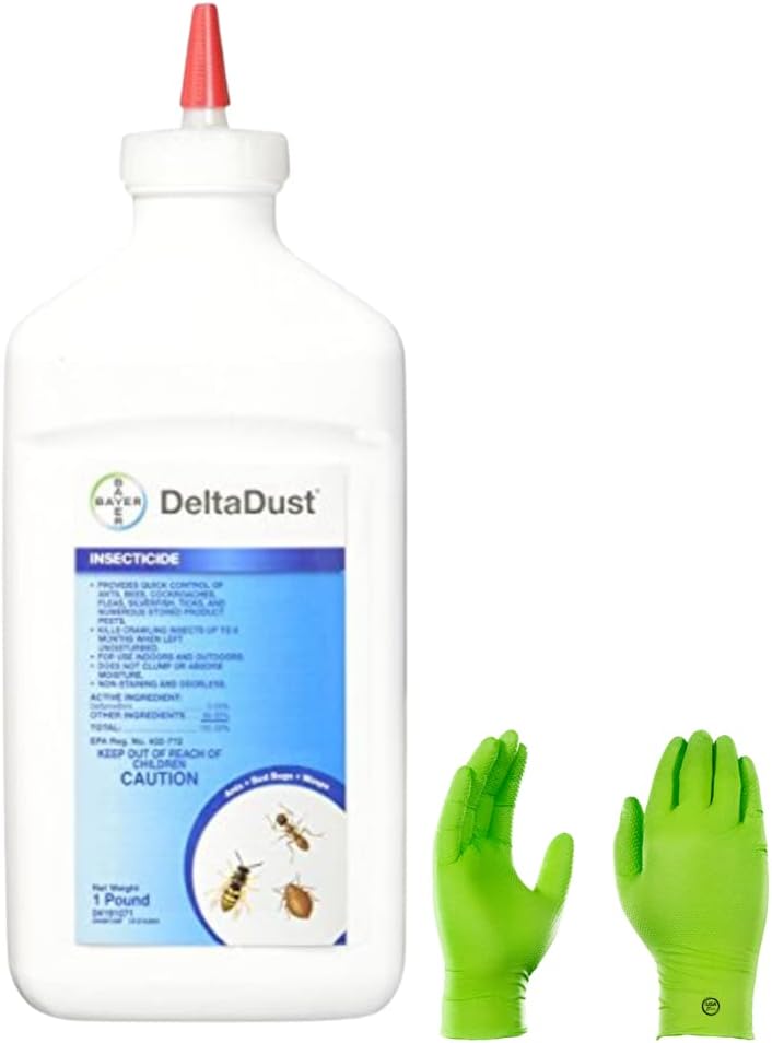 Delta Dust Glove Kit for Multi Use Pest Control Insecticide