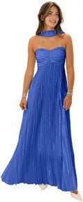 Womens Chiffon Bridesmaid Dresses with Scarf for Any Occasion