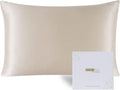 100% Pure Mulberry Silk Pillowcase 19 Momme Queen - Smooth Skin & Hair