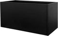 Galvanized Steel Rectangular Planter 31.5in x 16in x 16in - Heavy Duty