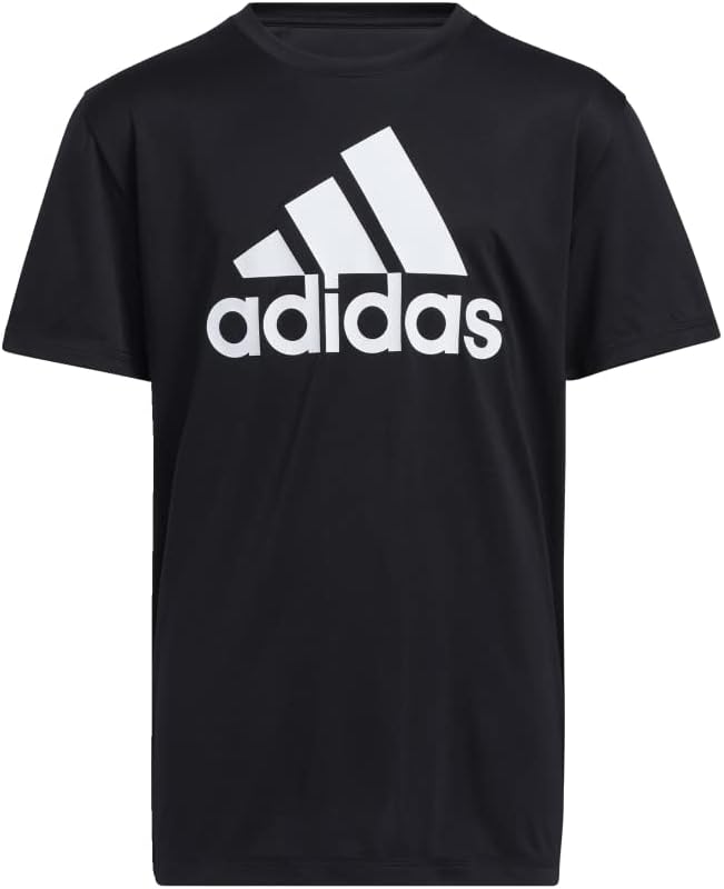 adidas Boys' Aeroready Logo Tee - Stay Cool in Style!