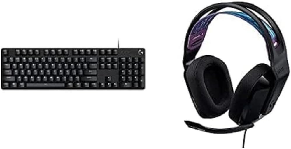 Logitech G413 SE Mechanical Gaming Keyboard and G335 Headset