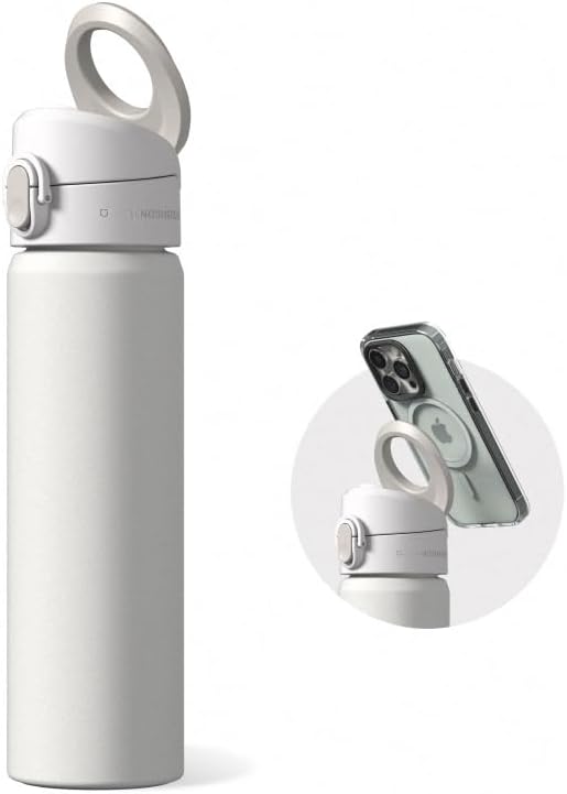 RHINOSHIELD AquaStand Magnetic Bottle 23 oz - Insulated Sport Bottle