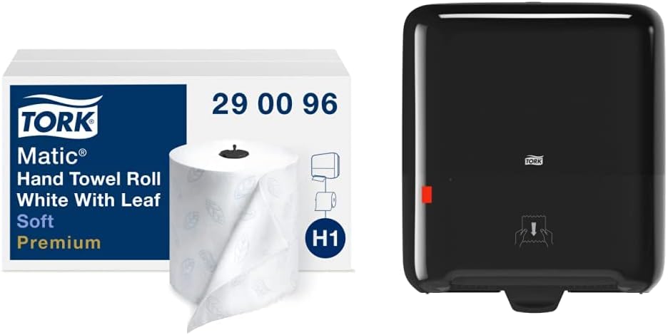 Tork Matic Soft Hand Towel Roll and Dispenser for Efficient Use