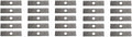 Peach Country Edger Blade 2 in x 8 in x.120 in - Durable Replacement