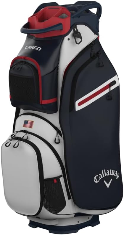 Callaway Golf Cargo Cart Bag with 14-Way Top and Cooler Pocket