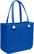 Medium Rubber Beach Bag for Men & Women - Sturdy Medium Tote