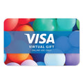 Visa Virtual $100 eGift Card for Online Use - Secure Payments