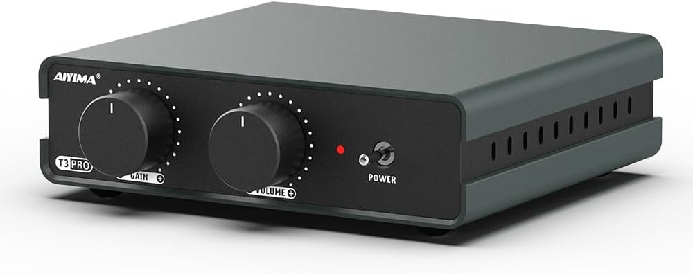 AIYIMA T3 PRO Phono Preamp for Turntable with Adjustable Gain
