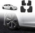 Tesla Model S 2021-2026 Mud Flaps Splash Guards - No Drilling Fit