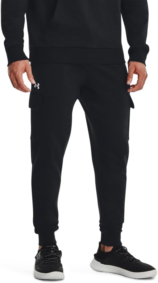 Under Armour Mens Rival Fleece Cargo Jogger for Comfort and Style