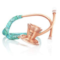 ProCardial Cardiology Titanium Stethoscope - Turquoise Rose Gold