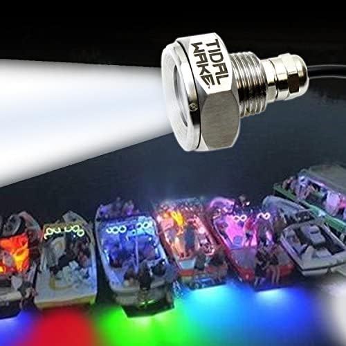 Tidal Wake IP68 Underwater LED Light for Boats - Easy Install