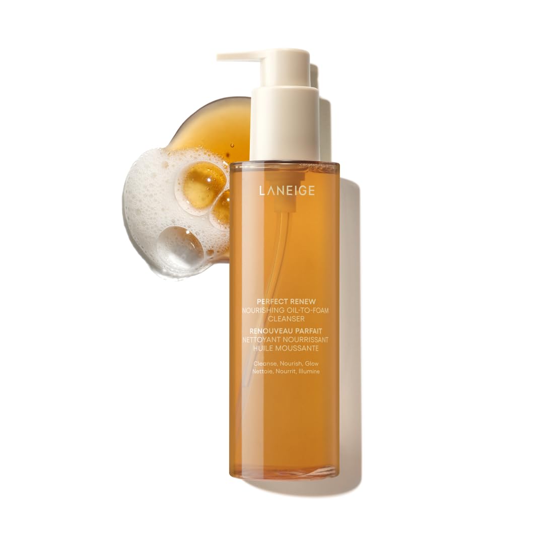 LANEIGE Perfect Renew Nourishing Oil-to-Foam Cleanser Review