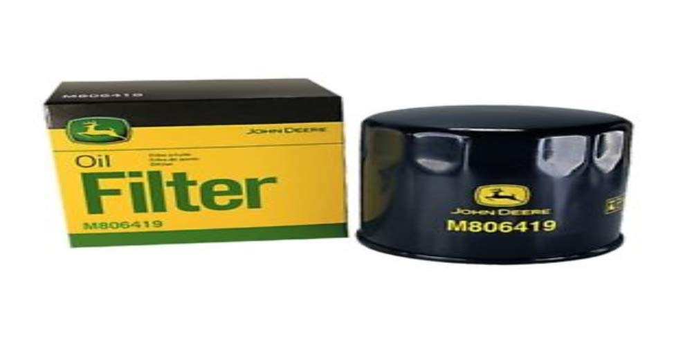John Deere Oil Filter M806419 4-Pack for Lawn Mowers and More