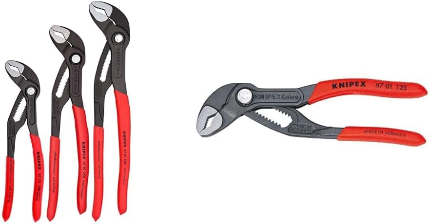 KNIPEX Cobra Pliers Set and Water Pump Pliers for Professionals
