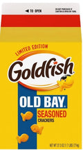 Old-Bay Seasoned Goldfish Crackers Limited Edition - Party Size Box