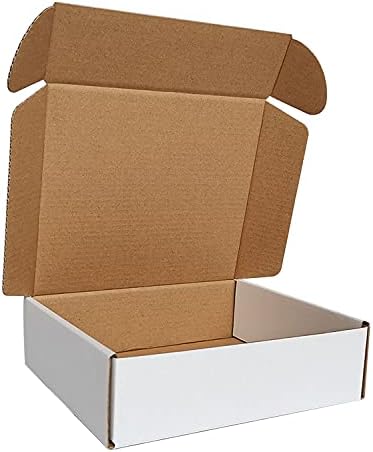 Small Shipping Boxes 50 Pack for Business, Easy to Fold & Secure