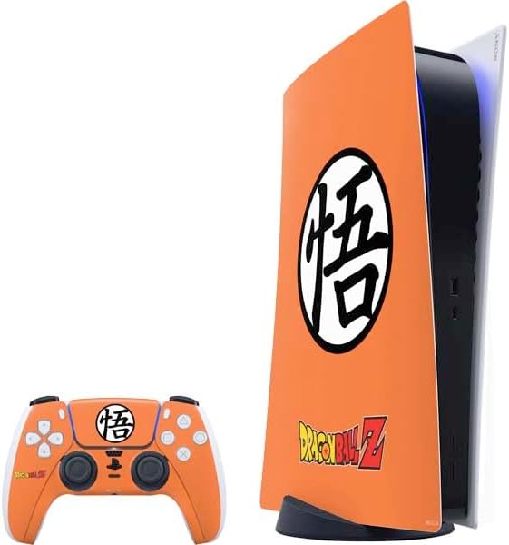 Skinit Decal Gaming Skin for PS5 with Dragon Ball Z Design