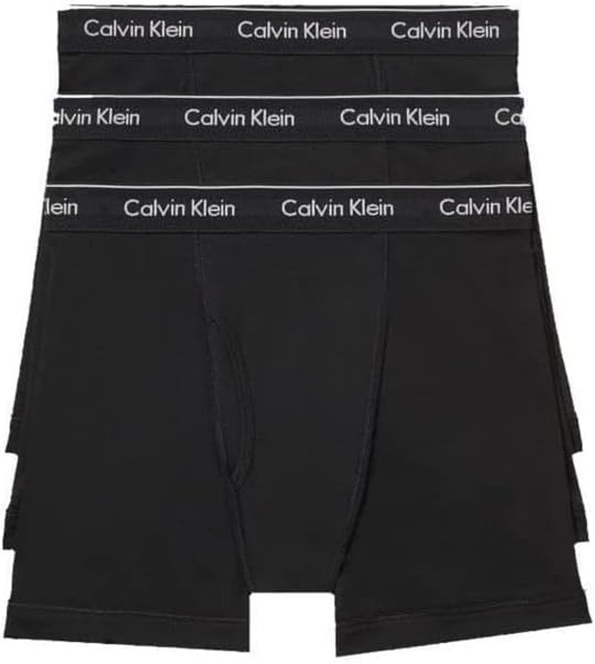 Calvin Klein Mens Cotton Classics Boxer Briefs for Comfort