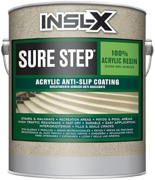 INSL-X Sure Step Acrylic Anti-Slip Paint for High Traffic Areas
