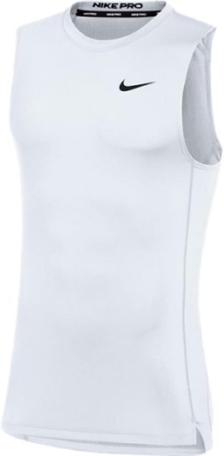 Nike Mens Pro Sleeveless Fitted Training Tee for Comfort