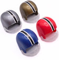 Football Helmet Cupcake Toppers Set of 12 - Mini 3D Picks for Cakes