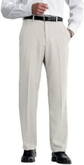 Haggar Cool 18 Classic Fit Flat Front Pant - No-Iron Comfort Men's