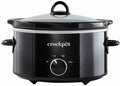 4-Quart Classic Slow Cooker Black - Compact Family Slow Cooker