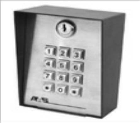 AAS 19-050 Advantage DKLP Metal Keypad with 50 Codes