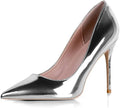 Elisabet Tang High Heels Pointed Toe Stilettos - Stable 4in Heel Pumps