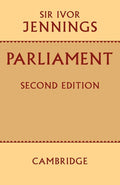 Parliament by Sir Ivor Jennings: A Luxurious Writing Experience